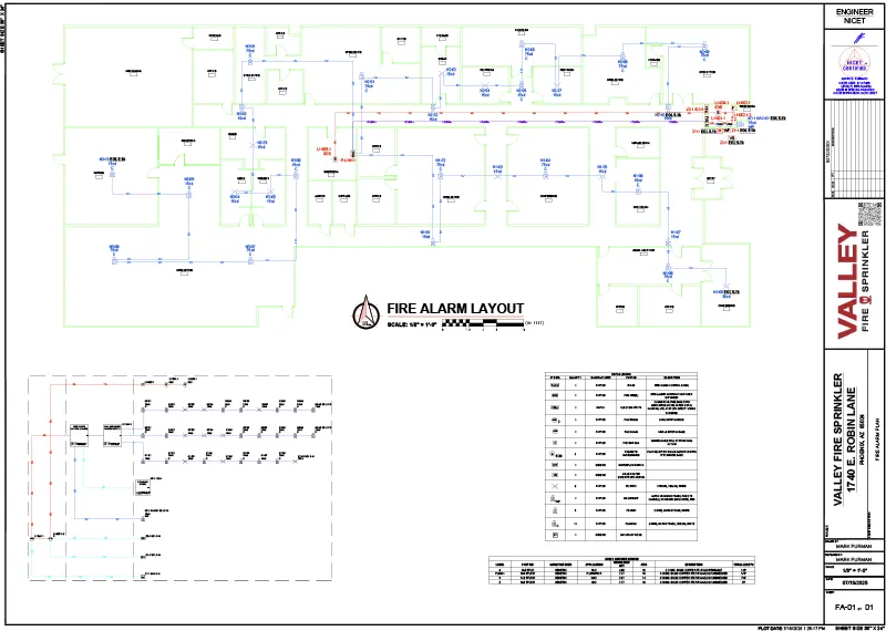 Fire Alarm Design by Valley Fire Sprinklers